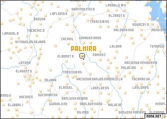 map of Palmira