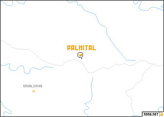 map of Palmital