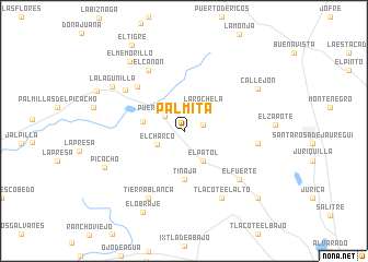 map of Palmita
