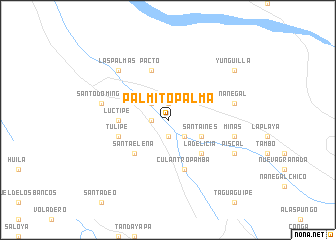 map of Palmito Palma