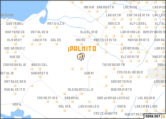 map of Palmito