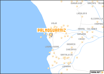 map of Palmo Guarniz