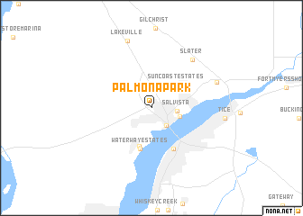 map of Palmona Park