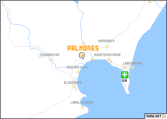 map of Palmones