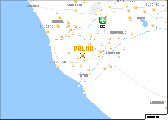 map of Palmo