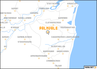 map of Palmvale