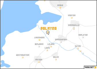 map of Palmyra