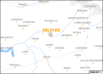 map of Palmyra