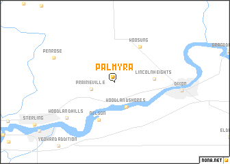 map of Palmyra