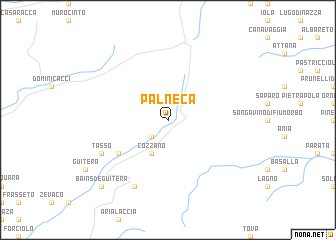 map of Palneca