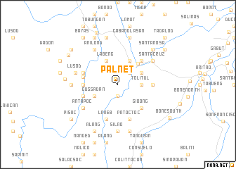 map of Palnet