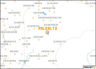 map of Palo Alto