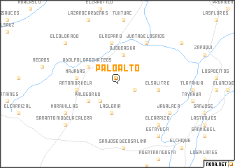 map of Palo Alto