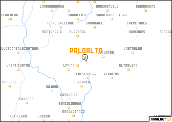 map of Palo Alto