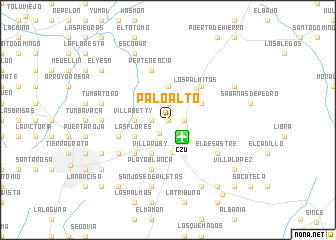 map of Palo Alto