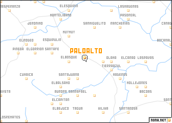 map of Palo Alto