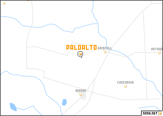 map of Palo Alto