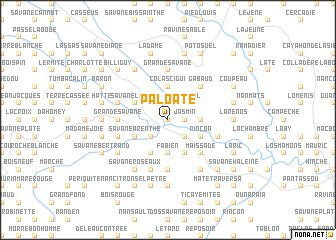 map of Paloate