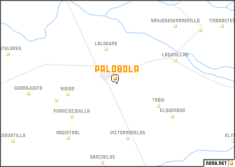 map of Palo Bola