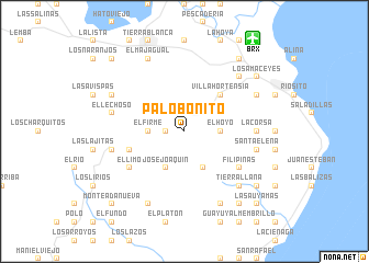 map of Palo Bonito