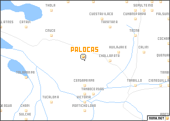 map of Palocas