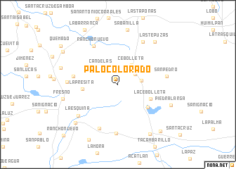 map of Palo Colorado