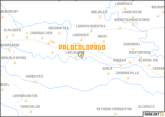 map of Palo Colorado