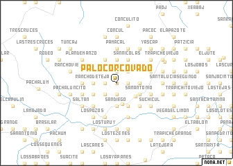 map of Palo Corcovado