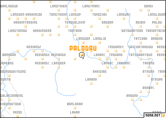 map of Pa Lo Dau
