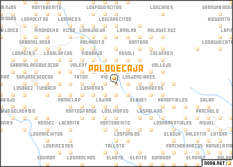 map of Palo de Caja