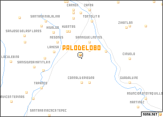 map of Palo del Obo