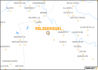 map of Palo de Miguel