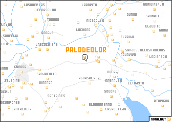 map of Palo de Olor