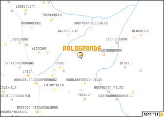 map of Palo Grande