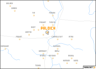 map of Paloich