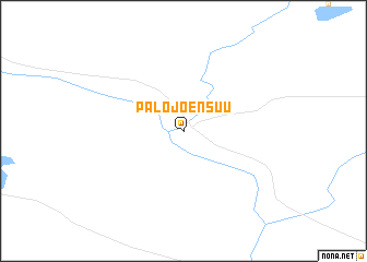 map of Palojoensuu