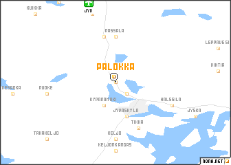 map of Palokka