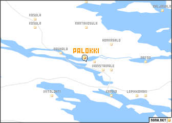 map of Palokki