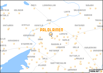 map of Palolainen