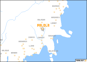 map of Palola