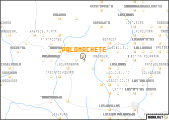 map of Palo Machete