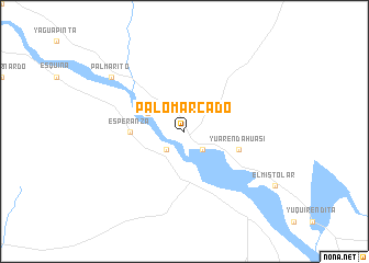 map of Palo Marcado