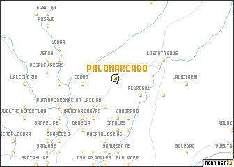 map of Palomarcado