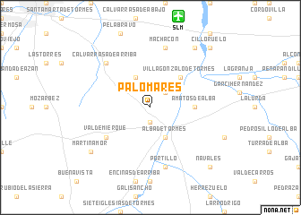 map of Palomares