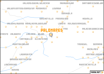 map of Palomares