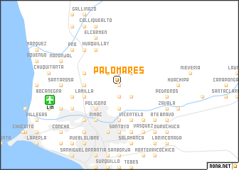 map of Palomares