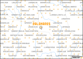 map of Palomares