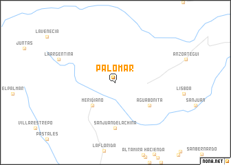 map of Palomar