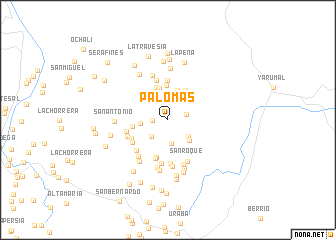 map of Palomas