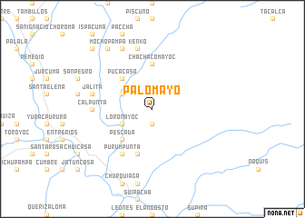 map of Palomayo